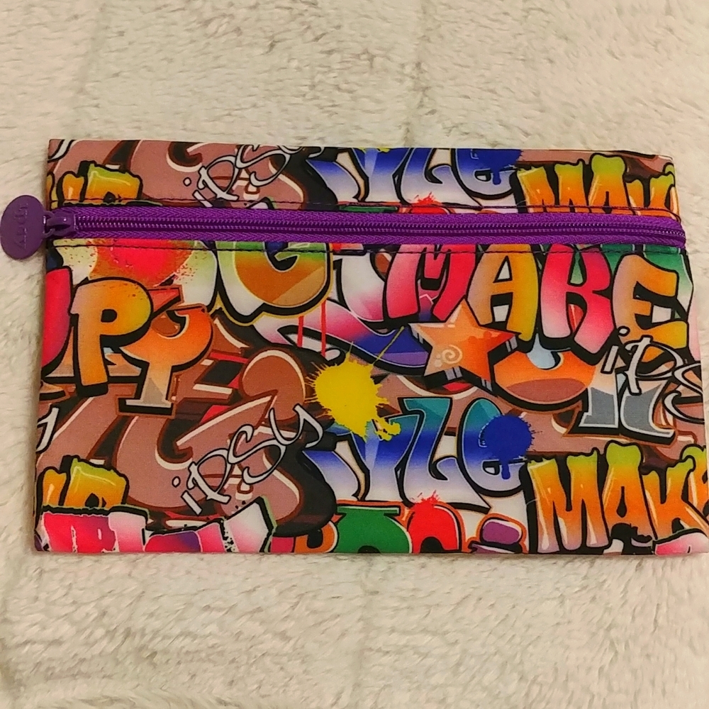 NEW Ipsy Graffiti Makeup Bag